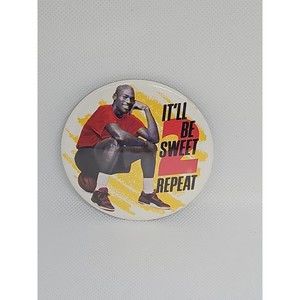 Michael Jordan It'll Be Sweet to Repeat Pin - Bulls - 1991 - McDonalds